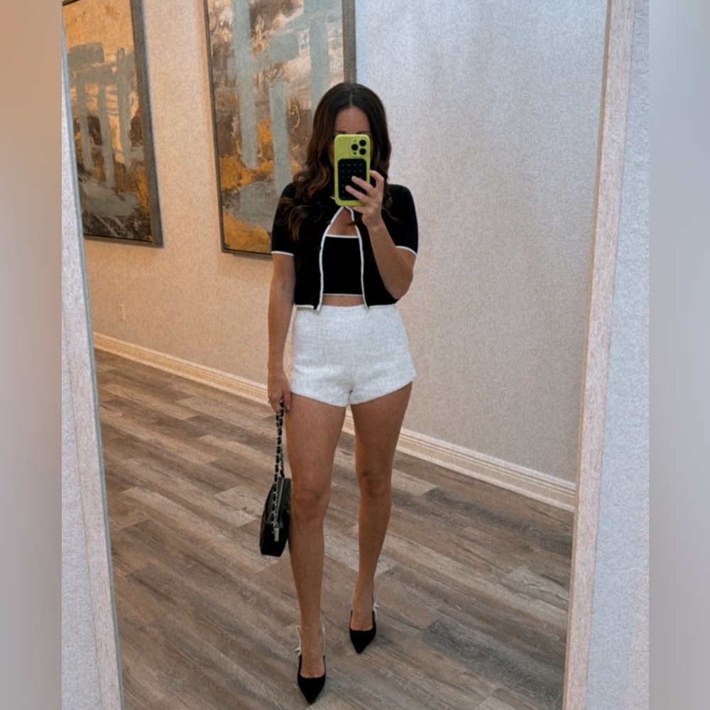 MAJORELLE Clemence Short in White - Picture 4 of 4